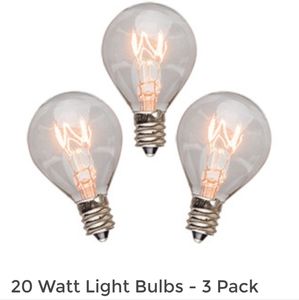 Scentsy bulbs 20-watt 3 pack